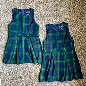 Lands End Girl Uniform Dress / Jumper